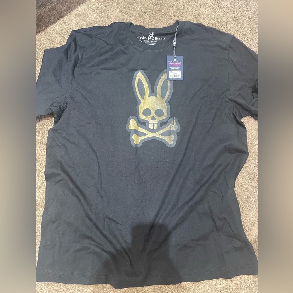 MENS NEW T-SHIRT PSYCHO BUNNY